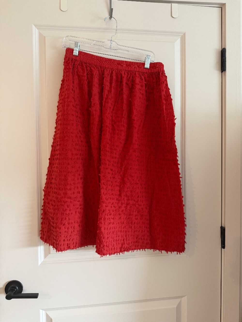 J.Crew Long Red Skirt